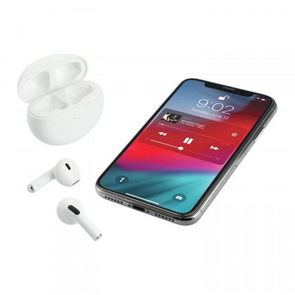 Logo Bawl 2.0 True Wireless Auto Pair Earbuds - Pairs with device