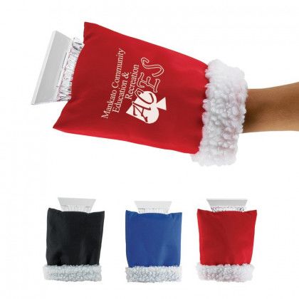 Promotional Ice Scraper Hand Mitten Colors