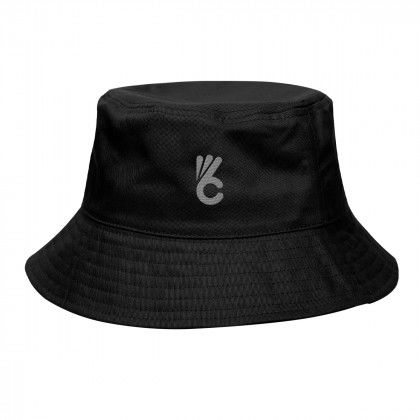 Black Embroidered Berkley Bucket Hat