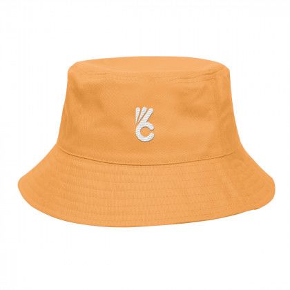 Orange Embroidered Berkley Bucket Hat
