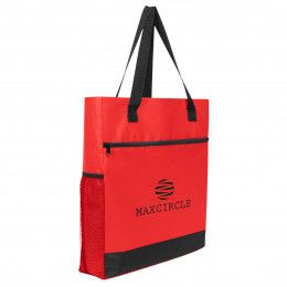 Promo Red Courier Non-Woven Tote Bag