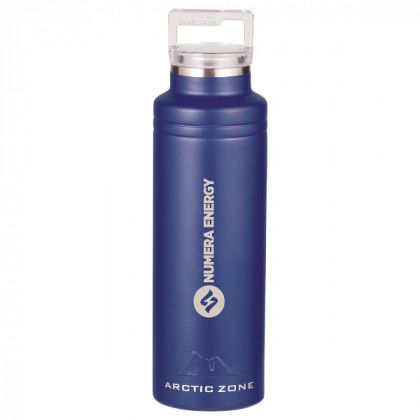 Imprinted Stainless Steel Artic Zone Thermal Copper Bottle 20oz - Navy Imprinted Stainless Steel Artic Zone Thermal Copper Bottle 20oz - Navy