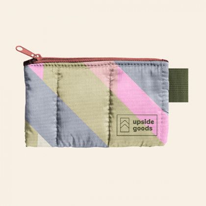 Vertical Quilting for Full Color Quilted Penny Pouch Puff Puff