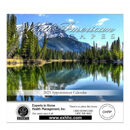 Custom Landscapes of North America Stapled Wall Calendar