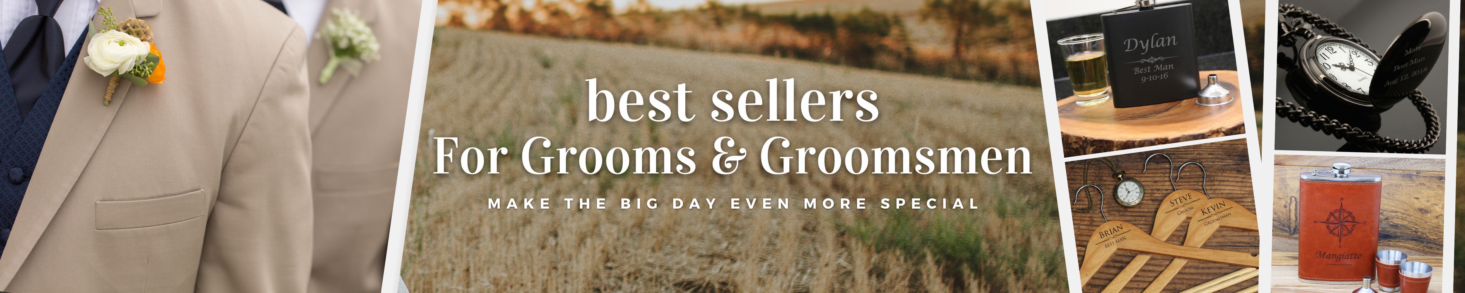 Best Selling Gifts for Grooms & Groomsmen