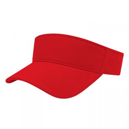 Red Embroidered Premium FlexFit 110 Aerated Performance Visor