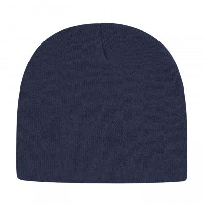 Custom Navy USA Made Sustainable Knit Cap