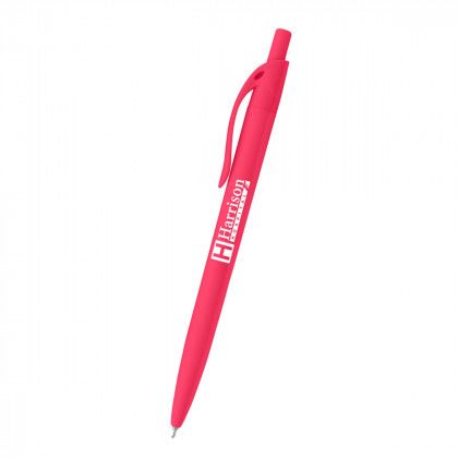 Promo Sleek Write Rubberized Pen - Pink