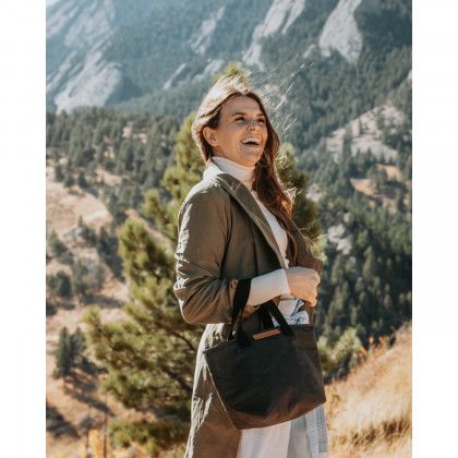 Logo Out of the Woods Mini Shopper Lunch Tote | Custom Lunch Bags