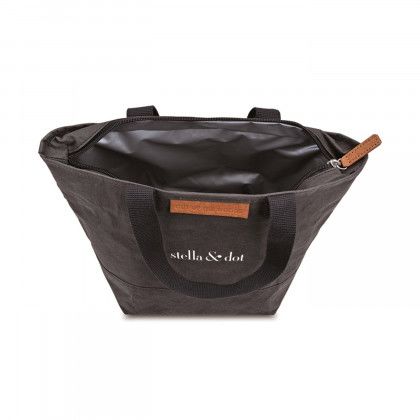 Logo Out of the Woods Mini Shopper Lunch Tote - Interior view