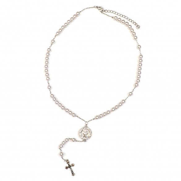 First Communion Rosary with Engraving