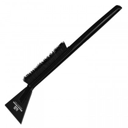 Snow Brush and Ice Scraper With Logo-Black Handle