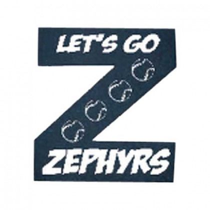 Spirit 12 in. Letter  Z Promotional Custom Imprinted With Logo