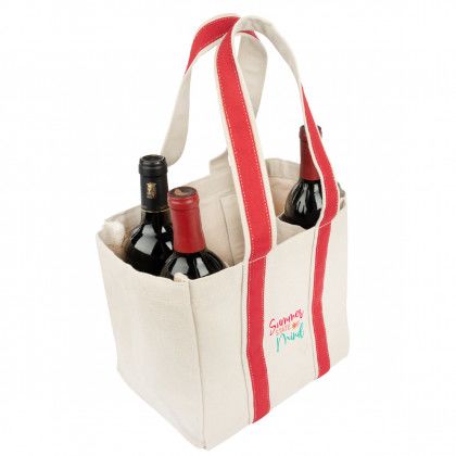 Promo Quatre Wine Bottle Tote Bag