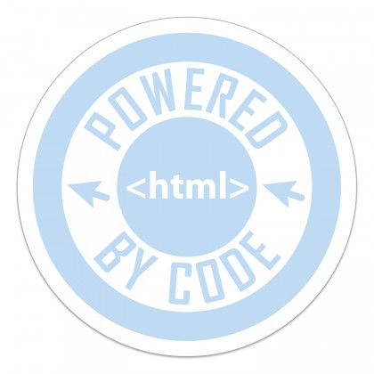 Adhesive Decal - 2in Circle Promotional Custom Imprinted With Logo