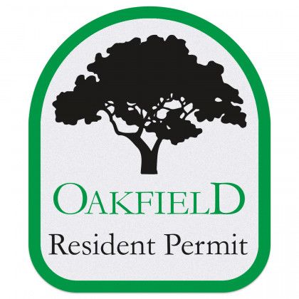 White Reflective Custom Decal - 5in x 5in Promotional Custom Imprinted With Logo