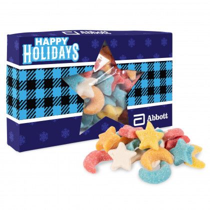 Logo You're a Star Gummy Glitter Sour Stars Moons | Custom Candy