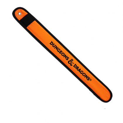 Logo Imprinted LED Slap Bracelet | Event Wristbands - Orange Logo Imprinted LED Slap Bracelet | Event Wristbands - Orange