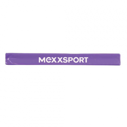 Customized Logo Vinyl Slap Bracelet | Logo Wristbands - Purple