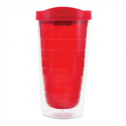 Custom Imprinted 16 oz. Orbit Tumbler Red Red