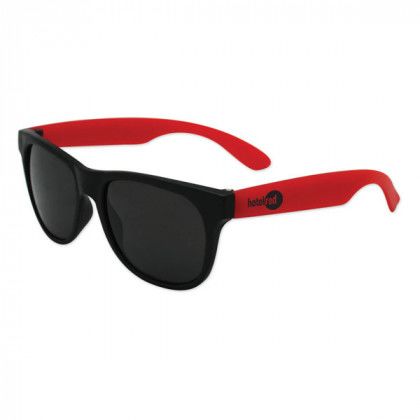 Premium Classic Sunglasses with Logo Red