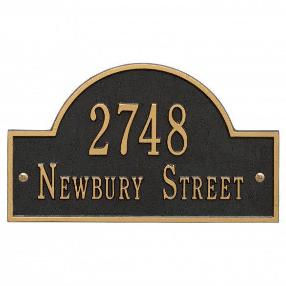 Customized Home Address Plaque for Dad