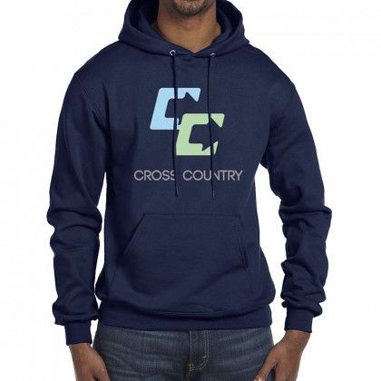 Navy Custom Champion Double Dry Eco Pullover Hood