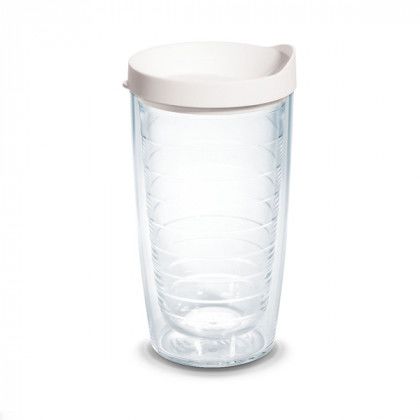 Full Color 16 oz. Classic Tervis with Lid white