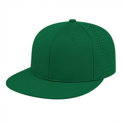 Dark Green Custom Flexfit Perforated Performance Cap