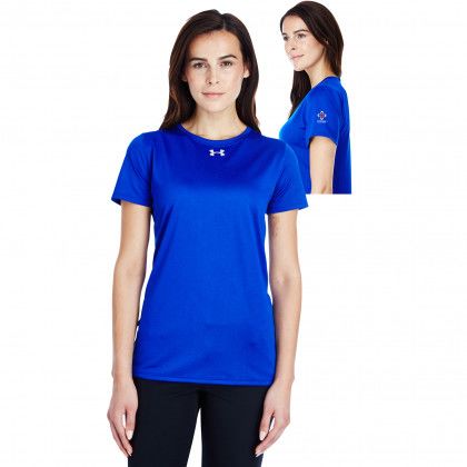 Customized Under Armour Ladies' Locker T-Shirt - Royal