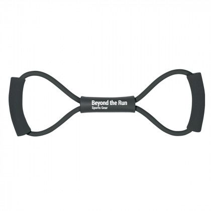 Imprinted Exercise Band - Black