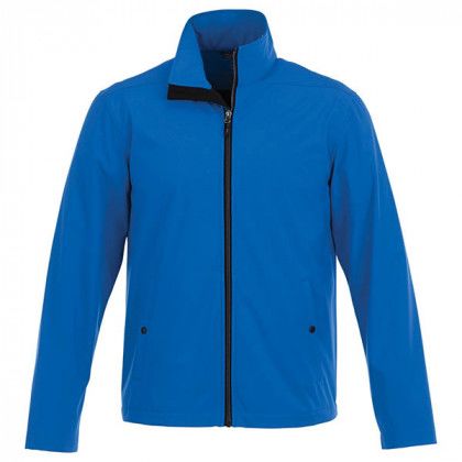 Custom Men's Karmine Softshell Jacket - Olympic blue