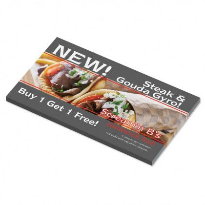 Full Color 25 Sheet 3 x 5 3M Post-It Notes | Custom Sticky Note Pads