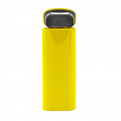 Tek Tall Tin with Imprinted Logo Yellow Tek Tall Tin with Imprinted Logo Yellow