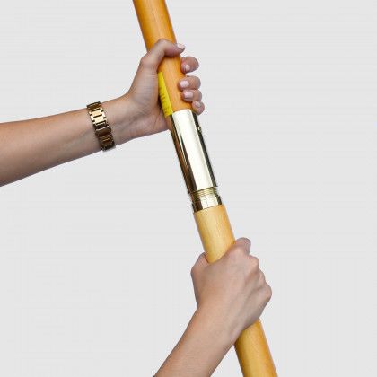 Promotional Wood Market Umbrella 7 ft. Connector Promotional Wood Market Umbrella 7 ft. Connector