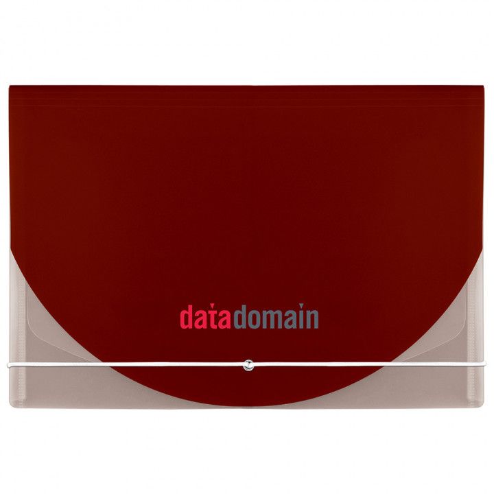 Logo Color Flap Translucent Document Holder | Custom Office Supplies