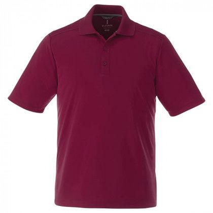 Logo Men's Dade Short Sleeve Polo - Maroon