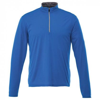 Custom Men's Vega Tech Quarter Zip - New royal