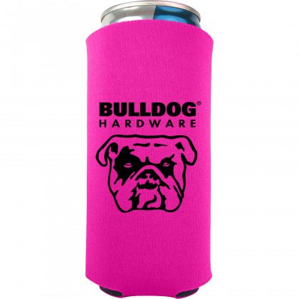 Customized Small 8oz Drink Scuba Coolie - Neon pink