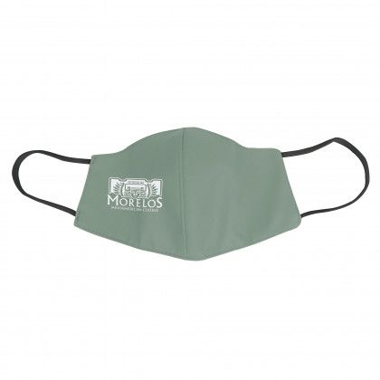 Sage Green Custom Deluxe Water Repellent Reusable Face Mask