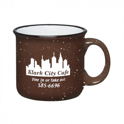 15 oz Brown Custom Campfire Mug for Mug Stuffer Skittles