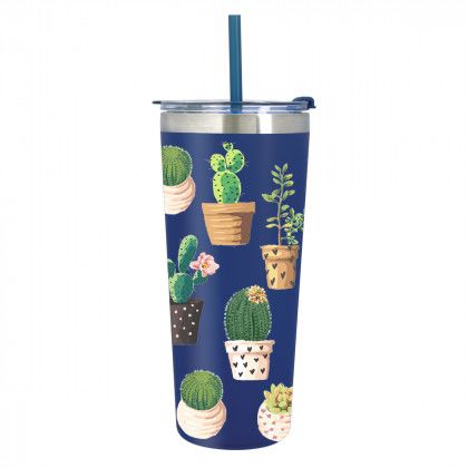 Custom 24 oz Full Color Colma Tumbler -  Blue