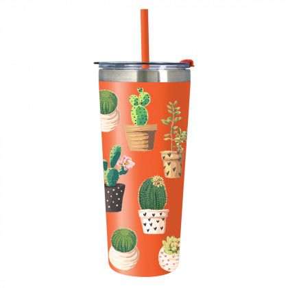 Custom 24 oz Full Color Colma Tumbler - Orange