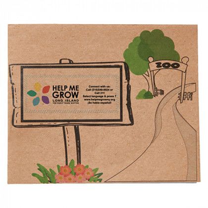 Custom Kids Coloring Book Pencil Set - Animal