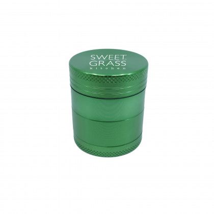 Small Aluminum Grinder with Imprint Green