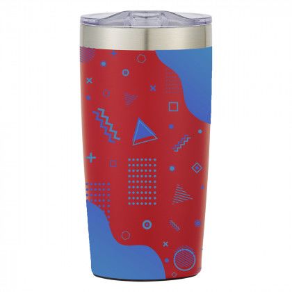 Full Color Printed Two-Tone 20 oz Himalayan Tumbler - Red