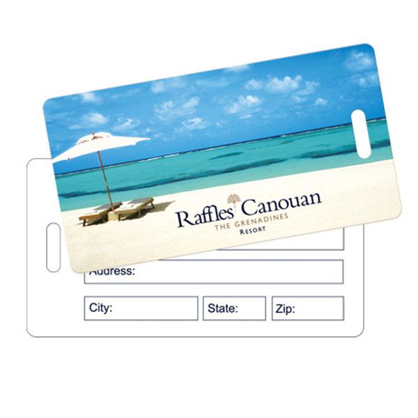 Medium Plastic Luggage Tag Promotional Luggage Tags Wholesale