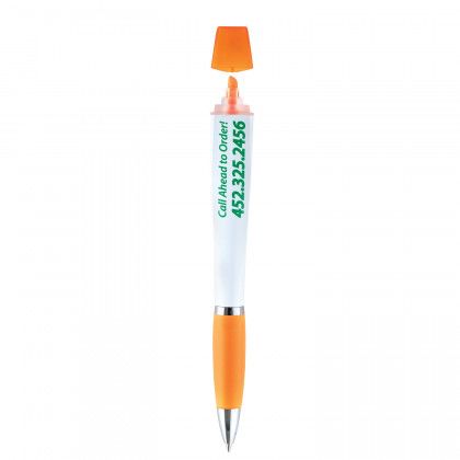 Promotional The adpen with Highlighter Orange Promotional The adpen with Highlighter Orange
