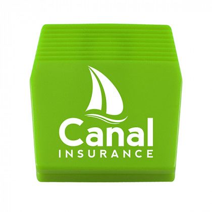 Promotional 2" USA Made Magnet Clip - Lime green Promotional 2" USA Made Magnet Clip - Lime green