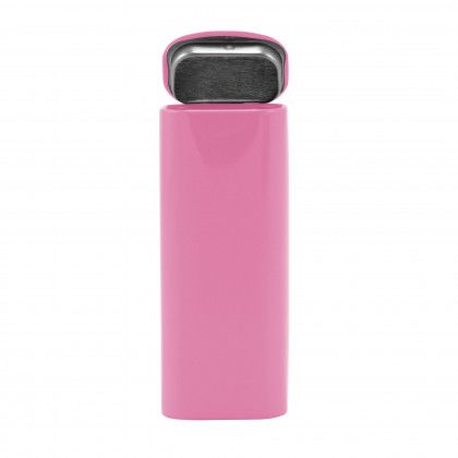 Tek Tall Tin with Imprinted Logo Pink Tek Tall Tin with Imprinted Logo Pink